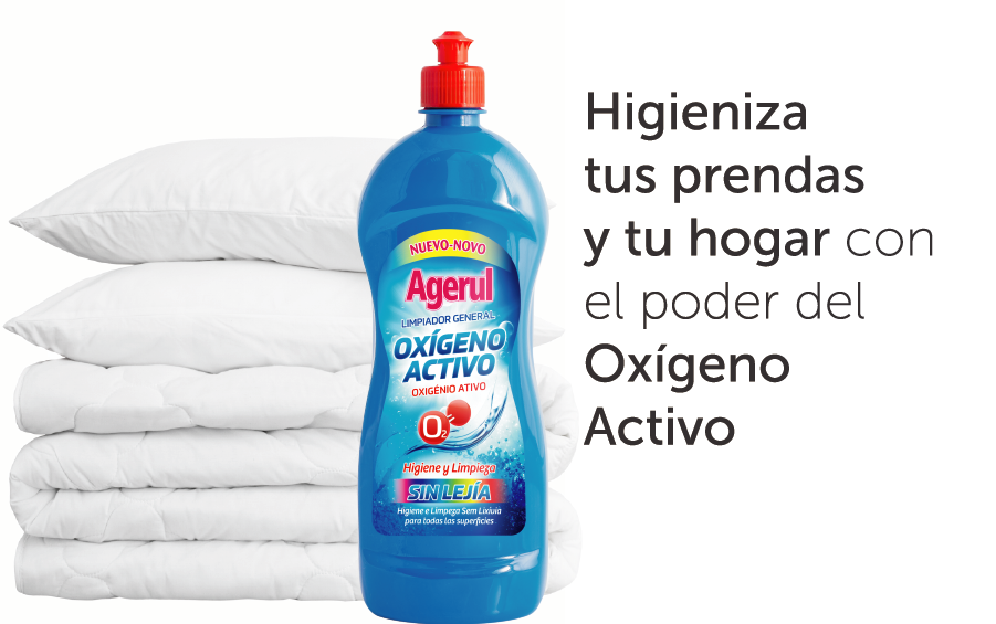 Cash Diaz Cadenas - 👉Prueba el nuevo Agerul Oxígeno Activo. Higiene y  limpieza sin lejía